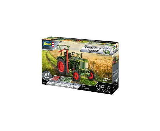 Сборная модель Revell Трактор Fendt F20 "Dieselroß" уровень 2, 1:24 (RVL-07822)