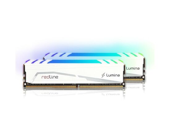 Модуль памяти для компьютера DDR4 16GB (2x8GB) 3600 MHz Redline Lumina RGB White Mushkin (MLB4C360JNNM8GX2), изображение 2 Модуль памяти для компьютера DDR4 16GB (2x8GB) 3600 MHz Redline Lumina RGB White Mushkin (MLB4C360JNNM8GX2), изображение 2