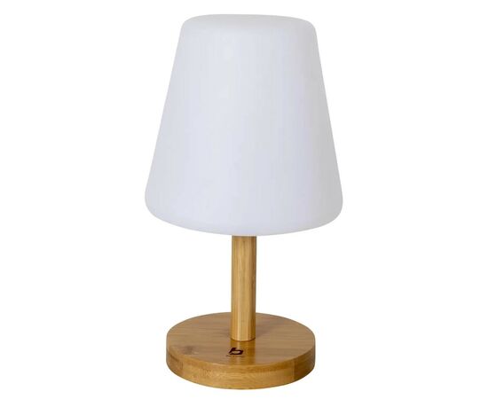 Ліхтар Bo-Camp Cambridge Rechargeable 200 Lumen Bamboo/White (5818792)