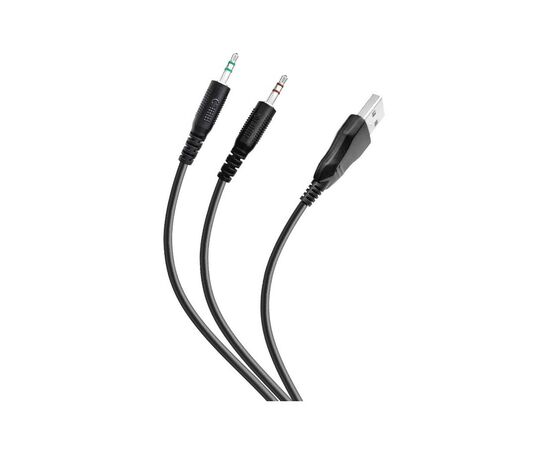 Наушники Havit HV-H2011D USB + 3.5мм (HV-H2011D), изображение 6 Наушники Havit HV-H2011D USB + 3.5мм (HV-H2011D), изображение 6