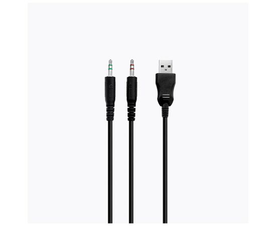 Наушники Havit HV-H2032d USB + 3.5мм (HV-H2032d), изображение 4 Наушники Havit HV-H2032d USB + 3.5мм (HV-H2032d), изображение 4