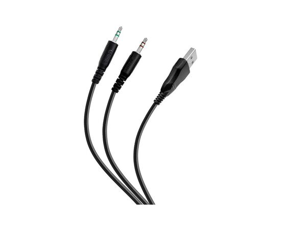 Наушники Havit HV-H2232d USB + 3.5мм (HV-H2232d), изображение 5 Наушники Havit HV-H2232d USB + 3.5мм (HV-H2232d), изображение 5