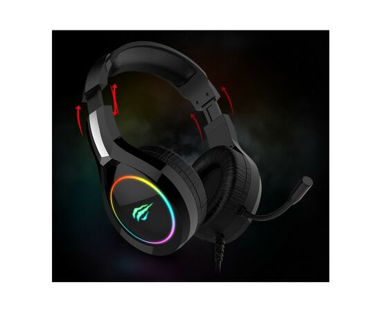 Наушники Havit HV-H2232d USB + 3.5мм (HV-H2232d), изображение 6 Наушники Havit HV-H2232d USB + 3.5мм (HV-H2232d), изображение 6
