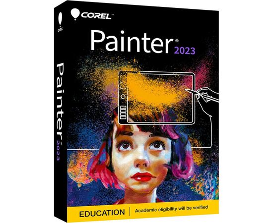ПО для мультимедиа Corel Painter 2023 ML Education EN/DE/FR Windows/Mac (ESDPTR2023MLA)