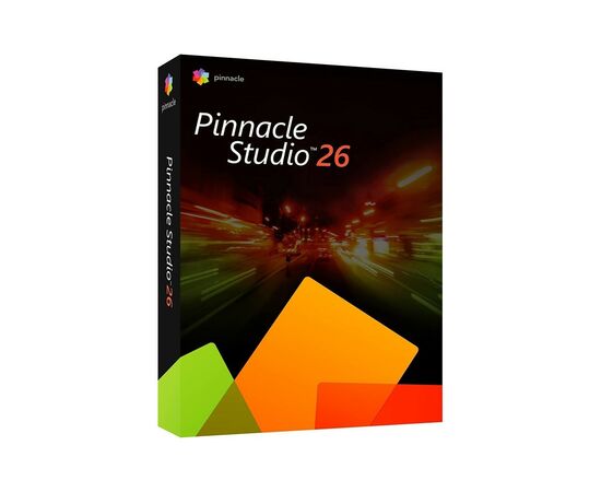 ПО для мультимедиа Corel Pinnacle Studio 26 Standard EN/CZ/DA/ES/FI/FR/IT/NL/PL/SV Windows (ESDPNST26STML)