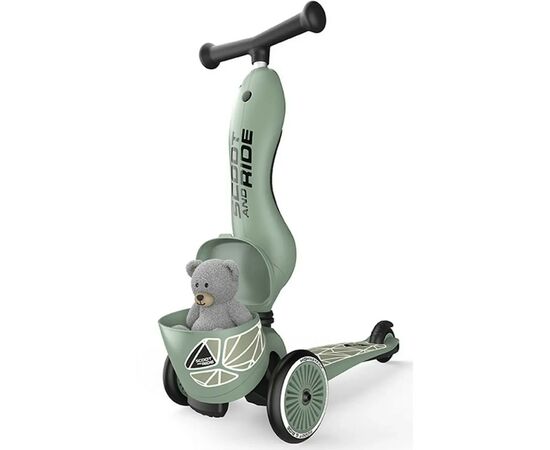 Самокат Scoot&Ride Highwaykick-1 Lifestyle зеленый (SR-210621-GREENLINES)