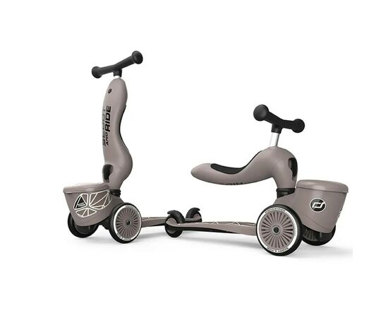Самокат Scoot&Ride Highwaykick-1 Lifestyle коричневий (SR-210621-BROWNLINES), зображення 2 Самокат Scoot&Ride Highwaykick-1 Lifestyle коричневий (SR-210621-BROWNLINES), зображення 2