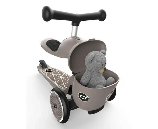 Самокат Scoot&Ride Highwaykick-1 Lifestyle коричневий (SR-210621-BROWNLINES), зображення 3 Самокат Scoot&Ride Highwaykick-1 Lifestyle коричневий (SR-210621-BROWNLINES), зображення 3