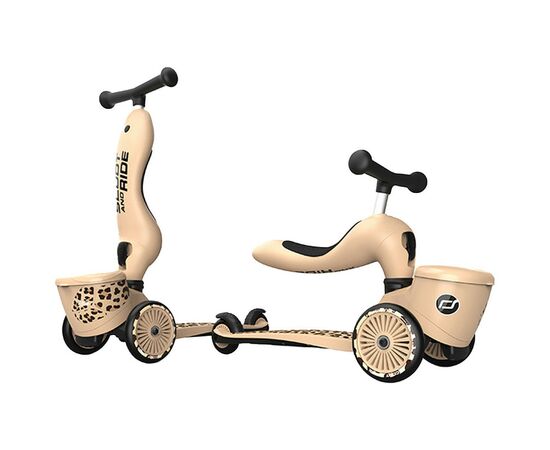 Самокат Scoot&Ride Highwaykick-1 Lifestyle леопард (SR-210621-LEOPARD), изображение 2 Самокат Scoot&Ride Highwaykick-1 Lifestyle леопард (SR-210621-LEOPARD), изображение 2