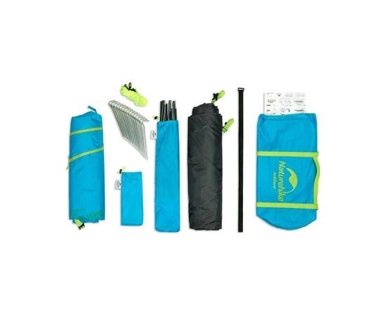 Палатка Naturehike P-Series NH18Z044-P 210T 65D Хакі (6927595783702), изображение 3