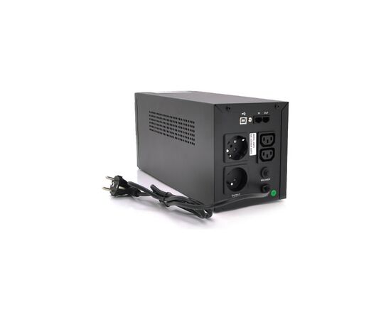 Пристрій безперебійного живлення Qoltec Qoltec QLT2000 (1200W) (QLT2000-53975), зображення 2 Пристрій безперебійного живлення Qoltec Qoltec QLT2000 (1200W) (QLT2000-53975), зображення 2