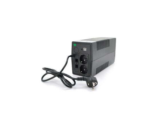 Пристрій безперебійного живлення Qoltec Qoltec QLT600 (360W) (QLT600L-53978), зображення 3 Пристрій безперебійного живлення Qoltec Qoltec QLT600 (360W) (QLT600L-53978), зображення 3