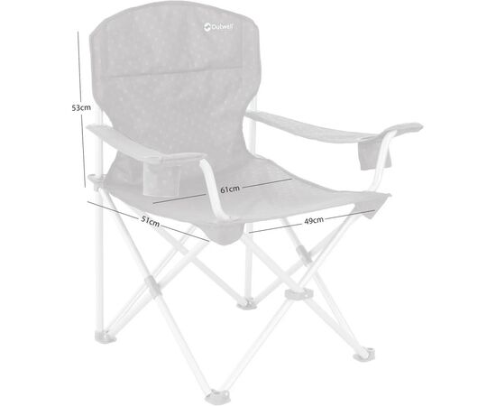 Кресло складное Outwell Catamarca XL Night Blue (470413) (929841), изображение 2 Кресло складное Outwell Catamarca XL Night Blue (470413) (929841), изображение 2