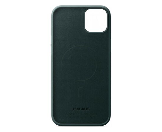 Чохол до мобільного телефона Armorstandart FAKE Leather Case Apple iPhone 13 Shirt Green (ARM61409), зображення 2 Чохол до мобільного телефона Armorstandart FAKE Leather Case Apple iPhone 13 Shirt Green (ARM61409), зображення 2
