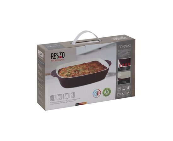 Форма для выпечки Resto Fornax 33 х 20 см 1.8 л (96112), изображение 4 Форма для выпечки Resto Fornax 33 х 20 см 1.8 л (96112), изображение 4