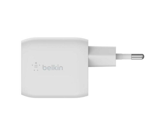 Зарядное устройство Belkin 45W 2хUSB-С GAN PD PPS white (WCH011VFWH), изображение 5 Зарядное устройство Belkin 45W 2хUSB-С GAN PD PPS white (WCH011VFWH), изображение 5