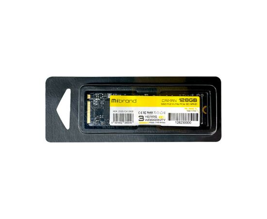 Накопитель SSD M.2 2280 128GB Mibrand (MIM.2SSD/CA128GB), изображение 2 Накопитель SSD M.2 2280 128GB Mibrand (MIM.2SSD/CA128GB), изображение 2
