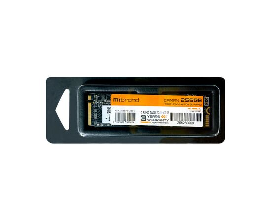 Накопитель SSD M.2 2280 256GB Mibrand (MIM.2SSD/CA256GB), изображение 2 Накопитель SSD M.2 2280 256GB Mibrand (MIM.2SSD/CA256GB), изображение 2