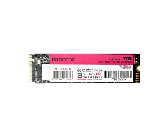 Накопитель SSD M.2 2280 1TB Mibrand (MIM.2SSD/CA1TB)