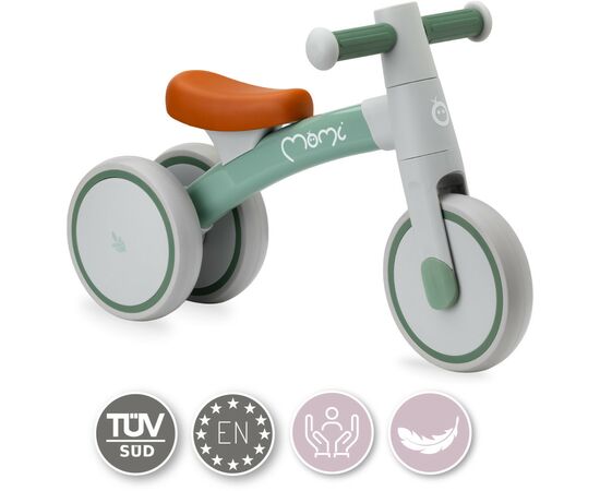 Біговел MoMi Tedi каталка Green (ROBI00035), зображення 3 Біговел MoMi Tedi каталка Green (ROBI00035), зображення 3