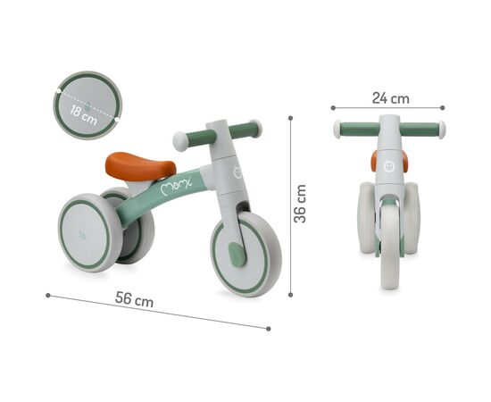 Біговел MoMi Tedi каталка Green (ROBI00035), зображення 8 Біговел MoMi Tedi каталка Green (ROBI00035), зображення 8