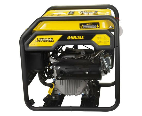 Генератор Sigma инверторный 2.2/2.5kW 12л (5710721), изображение 8 Генератор Sigma инверторный 2.2/2.5kW 12л (5710721), изображение 8