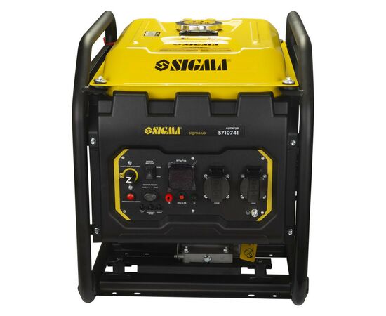 Генератор Sigma инверторный 4.0/4.5kW 12л (5710741), изображение 2 Генератор Sigma инверторный 4.0/4.5kW 12л (5710741), изображение 2