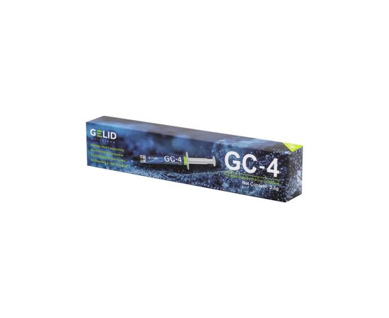 Термопаста Gelid Solutions GC4 3.5g (TC-GC-04-B), изображение 3 Термопаста Gelid Solutions GC4 3.5g (TC-GC-04-B), изображение 3