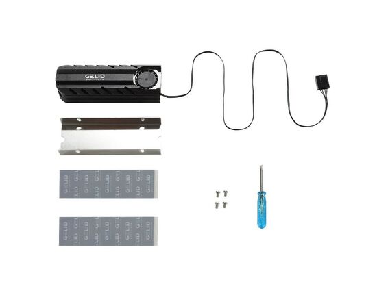 Радиатор охлаждения Gelid Solutions IceCap Pro M.2 SSD (HS-M2-SSD-22), изображение 5