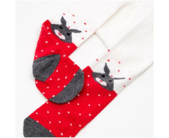 Колготки Bibaby с зайчиком (68312-68-red), изображение 2 Колготки Bibaby с зайчиком (68312-68-red), изображение 2
