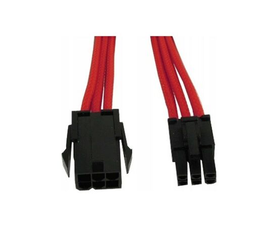 Кабель Gelid Solutions 6-pin PCI-E, 30см червоний (CA-6P-04), изображение 3 Кабель Gelid Solutions 6-pin PCI-E, 30см червоний (CA-6P-04), изображение 3