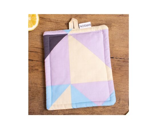 Кухонна прихватка MirSon Набір №7001 бязь прихватка 17х17 см + рукавичка-прихватка 27х17 см (2200006772682), зображення 4 Кухонна прихватка MirSon Набір №7001 бязь прихватка 17х17 см + рукавичка-прихватка 27х17 см (2200006772682), зображення 4