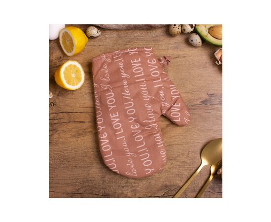 Кухонна прихватка MirSon Набір №7002 бязь прихватка 17х17 см + рукавичка-прихватка 27х17 см (2200006772699), зображення 3 Кухонна прихватка MirSon Набір №7002 бязь прихватка 17х17 см + рукавичка-прихватка 27х17 см (2200006772699), зображення 3