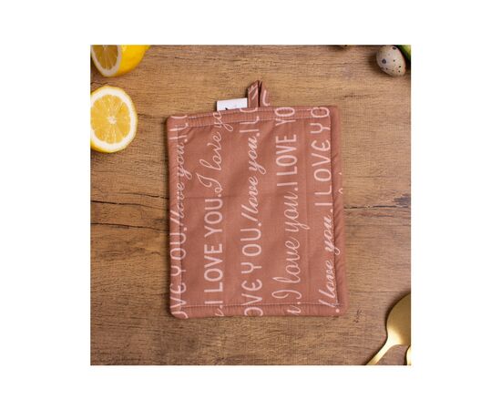 Кухонна прихватка MirSon Набір №7002 бязь прихватка 17х17 см + рукавичка-прихватка 27х17 см (2200006772699), зображення 4 Кухонна прихватка MirSon Набір №7002 бязь прихватка 17х17 см + рукавичка-прихватка 27х17 см (2200006772699), зображення 4