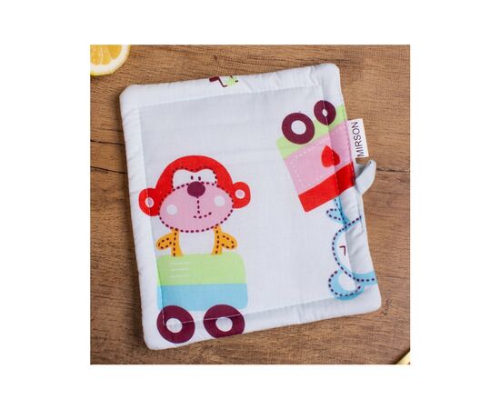 Кухонна прихватка MirSon Набір №7003 бязь прихватка 17х17 см + рукавичка-прихватка 27х17 см (2200006772705), зображення 4 Кухонна прихватка MirSon Набір №7003 бязь прихватка 17х17 см + рукавичка-прихватка 27х17 см (2200006772705), зображення 4