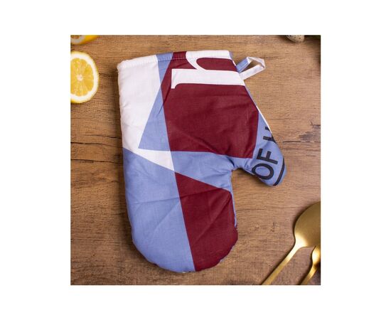 Кухонна прихватка MirSon Набір №7004 бязь прихватка 17х17 см + рукавичка-прихватка 27х17 см (2200006772712), зображення 3 Кухонна прихватка MirSon Набір №7004 бязь прихватка 17х17 см + рукавичка-прихватка 27х17 см (2200006772712), зображення 3