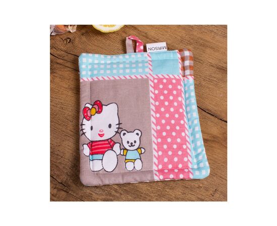 Кухонна прихватка MirSon Набір №7005 бязь прихватка 17х17 см + рукавичка-прихватка 27х17 см (2200006772729), зображення 3 Кухонна прихватка MirSon Набір №7005 бязь прихватка 17х17 см + рукавичка-прихватка 27х17 см (2200006772729), зображення 3