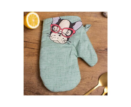 Кухонна прихватка MirSon Набір №7006 бязь прихватка 17х17 см + рукавичка-прихватка 27х17 см (2200006772736), зображення 3 Кухонна прихватка MirSon Набір №7006 бязь прихватка 17х17 см + рукавичка-прихватка 27х17 см (2200006772736), зображення 3