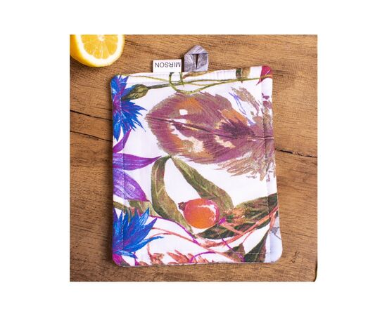 Кухонна прихватка MirSon Набір №7009 бязь прихватка 17х17 см + рукавичка-прихватка 27х17 см (2200006772767), зображення 4 Кухонна прихватка MirSon Набір №7009 бязь прихватка 17х17 см + рукавичка-прихватка 27х17 см (2200006772767), зображення 4