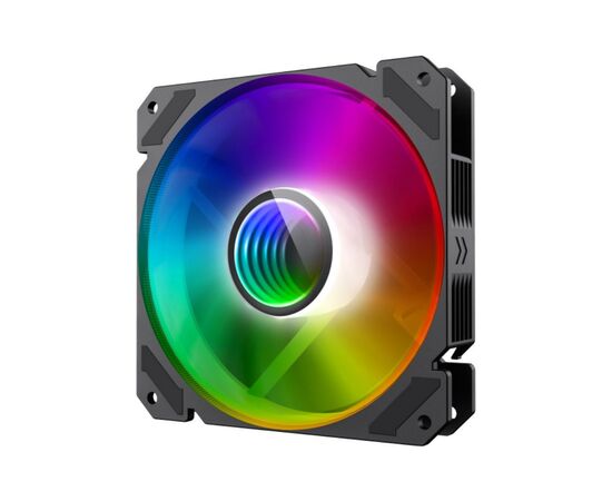 Кулер для корпуса Gamemax FN-12Rainbow-C9-Infinity, изображение 3 Кулер для корпуса Gamemax FN-12Rainbow-C9-Infinity, изображение 3
