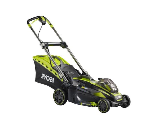 Газонокосилка Ryobi RLM36X41H-40, 36В MAX POWER, 1х4Aч, 40см, 50л, 18.5кг, 20-70мм, EasyEdge (5133002806), изображение 2 Газонокосилка Ryobi RLM36X41H-40, 36В MAX POWER, 1х4Aч, 40см, 50л, 18.5кг, 20-70мм, EasyEdge (5133002806), изображение 2