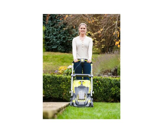 Газонокосилка Ryobi RLM36X41H-40, 36В MAX POWER, 1х4Aч, 40см, 50л, 18.5кг, 20-70мм, EasyEdge (5133002806), изображение 6 Газонокосилка Ryobi RLM36X41H-40, 36В MAX POWER, 1х4Aч, 40см, 50л, 18.5кг, 20-70мм, EasyEdge (5133002806), изображение 6