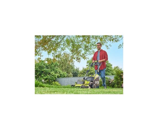 Газонокосилка Ryobi RY18LMX40B-0, 18В ONE+, 40см, 40л, 25-70мм, мульчирование, до 400м2 (без АКБ и ЗУ) (5133005479), изображение 2 Газонокосилка Ryobi RY18LMX40B-0, 18В ONE+, 40см, 40л, 25-70мм, мульчирование, до 400м2 (без АКБ и ЗУ) (5133005479), изображение 2