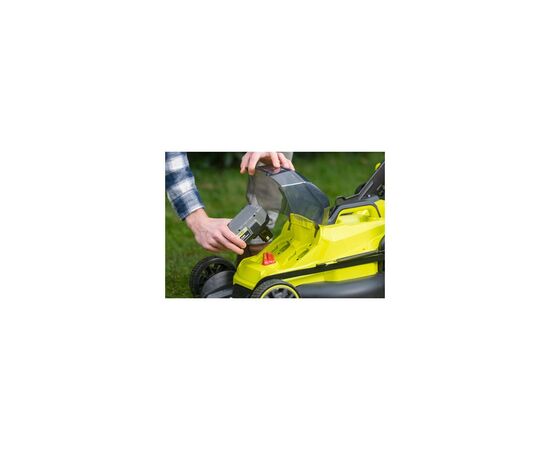 Газонокосилка Ryobi RY18LMX40B-0, 18В ONE+, 40см, 40л, 25-70мм, мульчирование, до 400м2 (без АКБ и ЗУ) (5133005479), изображение 3 Газонокосилка Ryobi RY18LMX40B-0, 18В ONE+, 40см, 40л, 25-70мм, мульчирование, до 400м2 (без АКБ и ЗУ) (5133005479), изображение 3