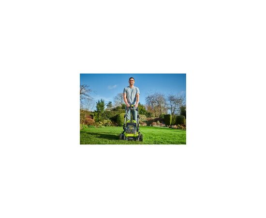Газонокосилка Ryobi RY18LMX40B-0, 18В ONE+, 40см, 40л, 25-70мм, мульчирование, до 400м2 (без АКБ и ЗУ) (5133005479), изображение 5 Газонокосилка Ryobi RY18LMX40B-0, 18В ONE+, 40см, 40л, 25-70мм, мульчирование, до 400м2 (без АКБ и ЗУ) (5133005479), изображение 5