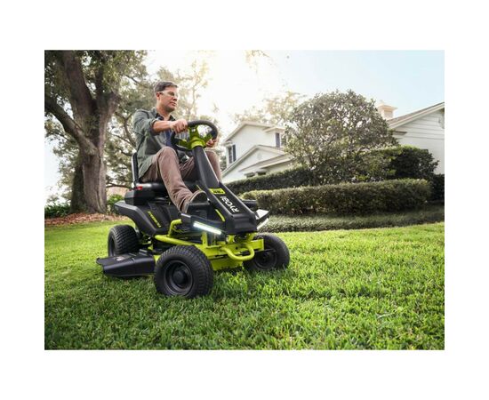Газонокосилка Ryobi RY48RM76A, 48В, 76см, 1х50Ач, 35-115мм, до 4000 кв.м, фары, круиз-контроль (5133004972), изображение 4 Газонокосилка Ryobi RY48RM76A, 48В, 76см, 1х50Ач, 35-115мм, до 4000 кв.м, фары, круиз-контроль (5133004972), изображение 4