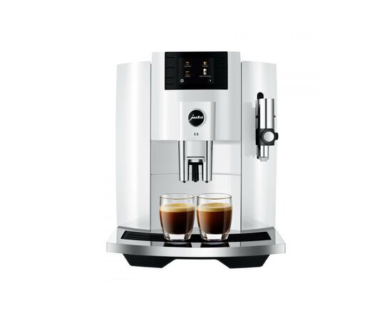 Кофемашина Jura E8 Piano White (EB), изображение 2 Кофемашина Jura E8 Piano White (EB), изображение 2
