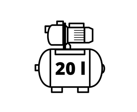 Насосна станція Einhell GC-WW 1045 N, 1050 Вт, 4500 л/год, бак 20л (4173520), зображення 10 Насосна станція Einhell GC-WW 1045 N, 1050 Вт, 4500 л/год, бак 20л (4173520), зображення 10