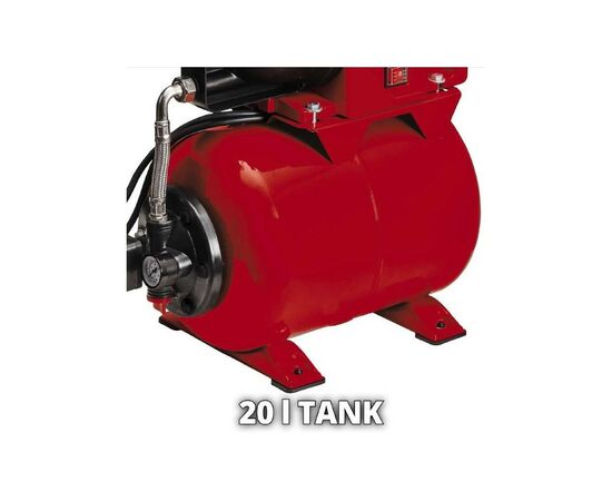 Насосна станція Einhell GC-WW 1045 N, 1050 Вт, 4500 л/год, бак 20л (4173520), зображення 3 Насосна станція Einhell GC-WW 1045 N, 1050 Вт, 4500 л/год, бак 20л (4173520), зображення 3