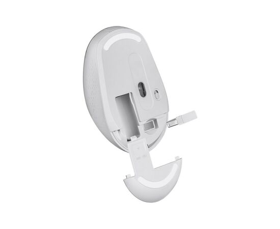 Мышка Defender Auris MB-027 Silent Wireless White (52028), изображение 3 Мышка Defender Auris MB-027 Silent Wireless White (52028), изображение 3